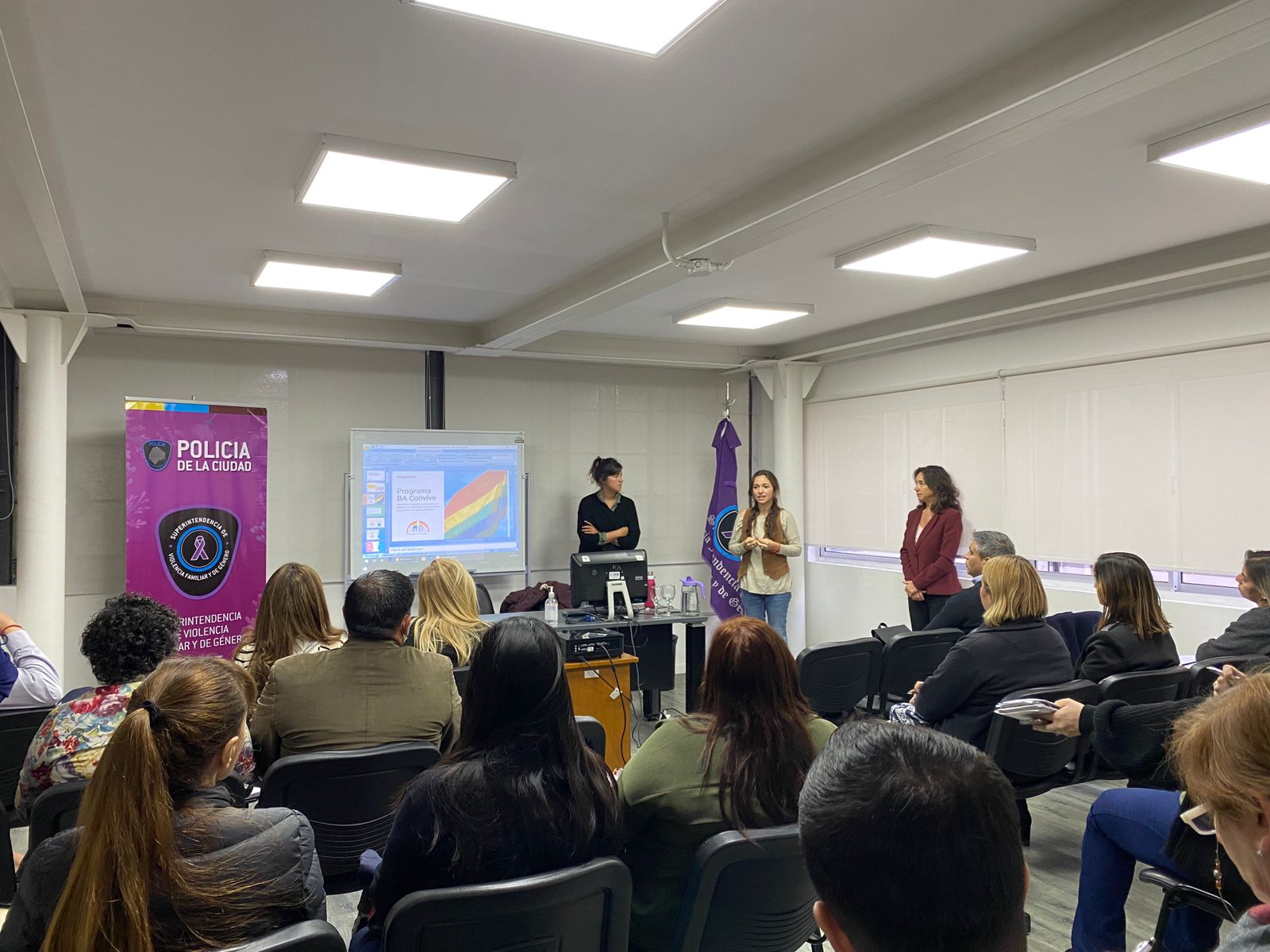 Comenzó un nuevo ciclo de capacitaciones en género y diversidad para la Policía de la Ciudad