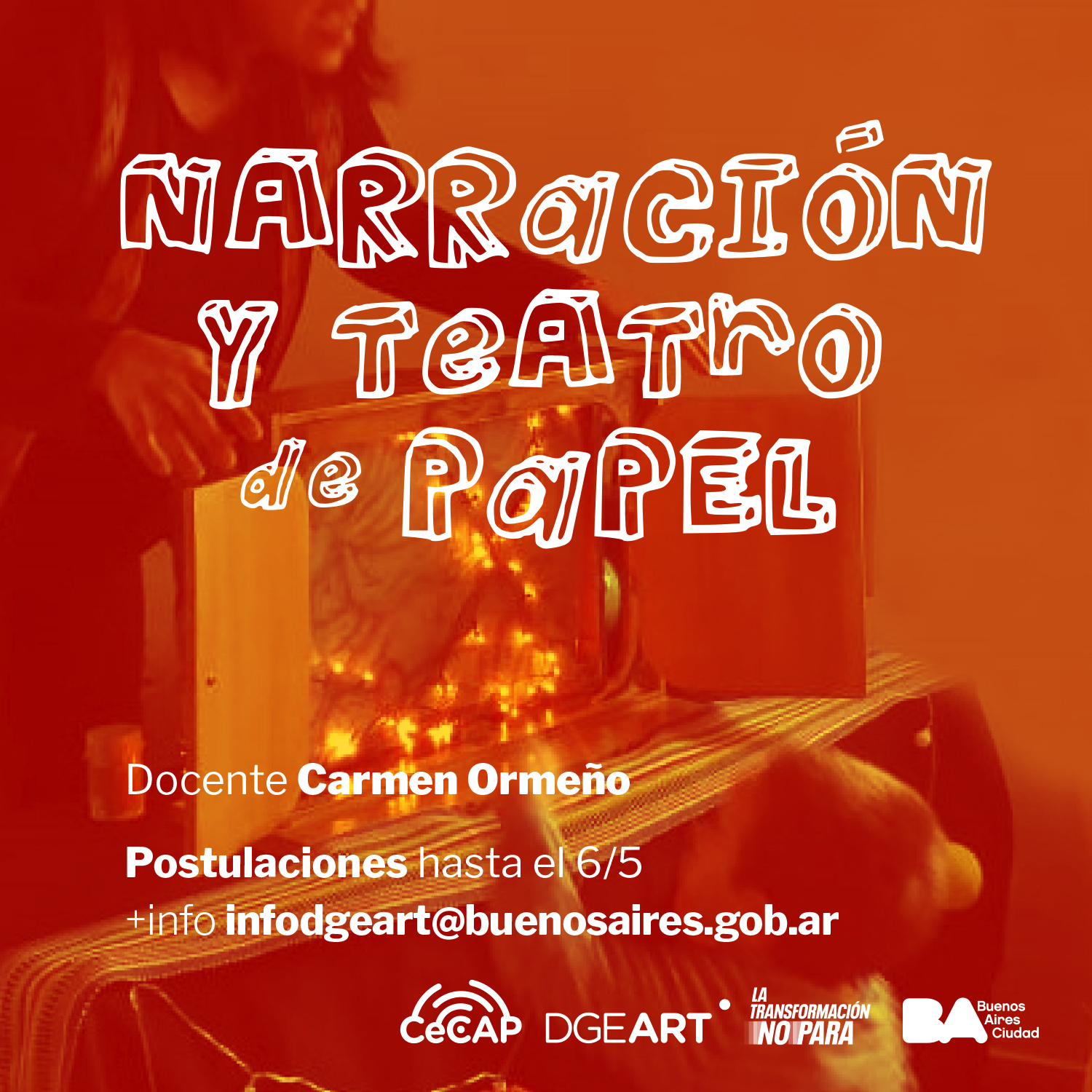 Curso Narración y Teatro de Papel