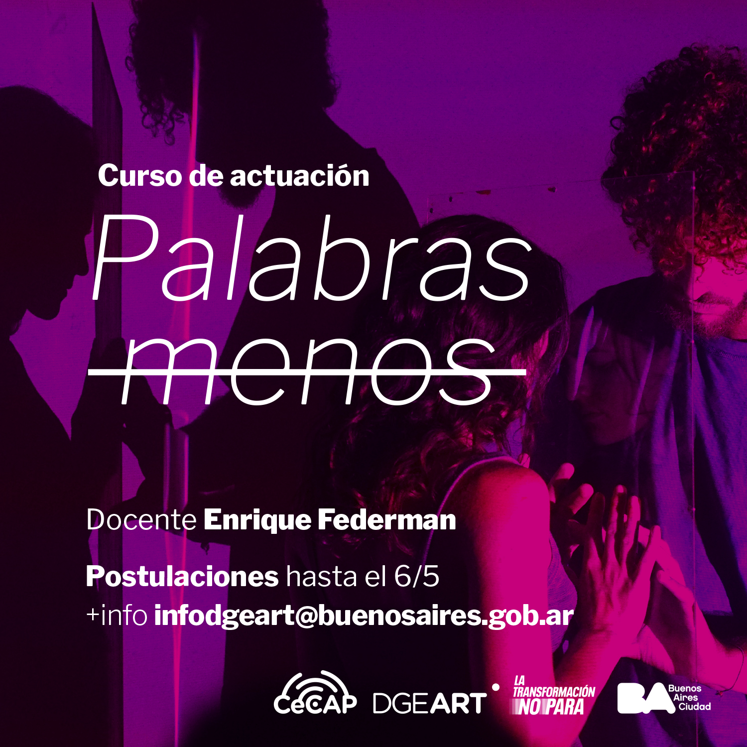 Curso Palabras Menos