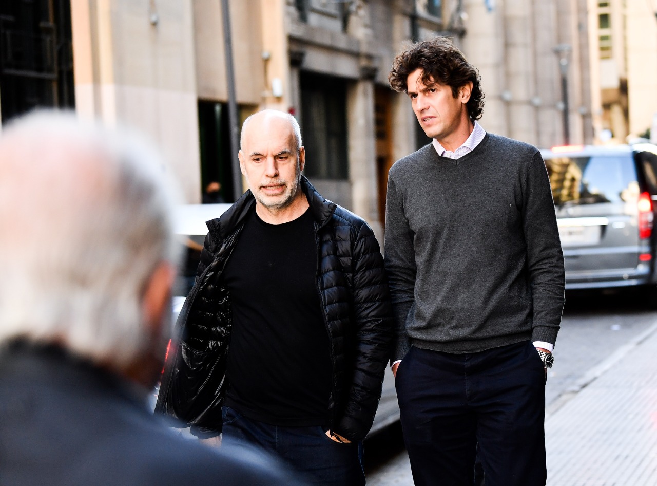 Rodríguez Larreta y Lousteau presentaron el Plan Microcentro a desarrolladores 