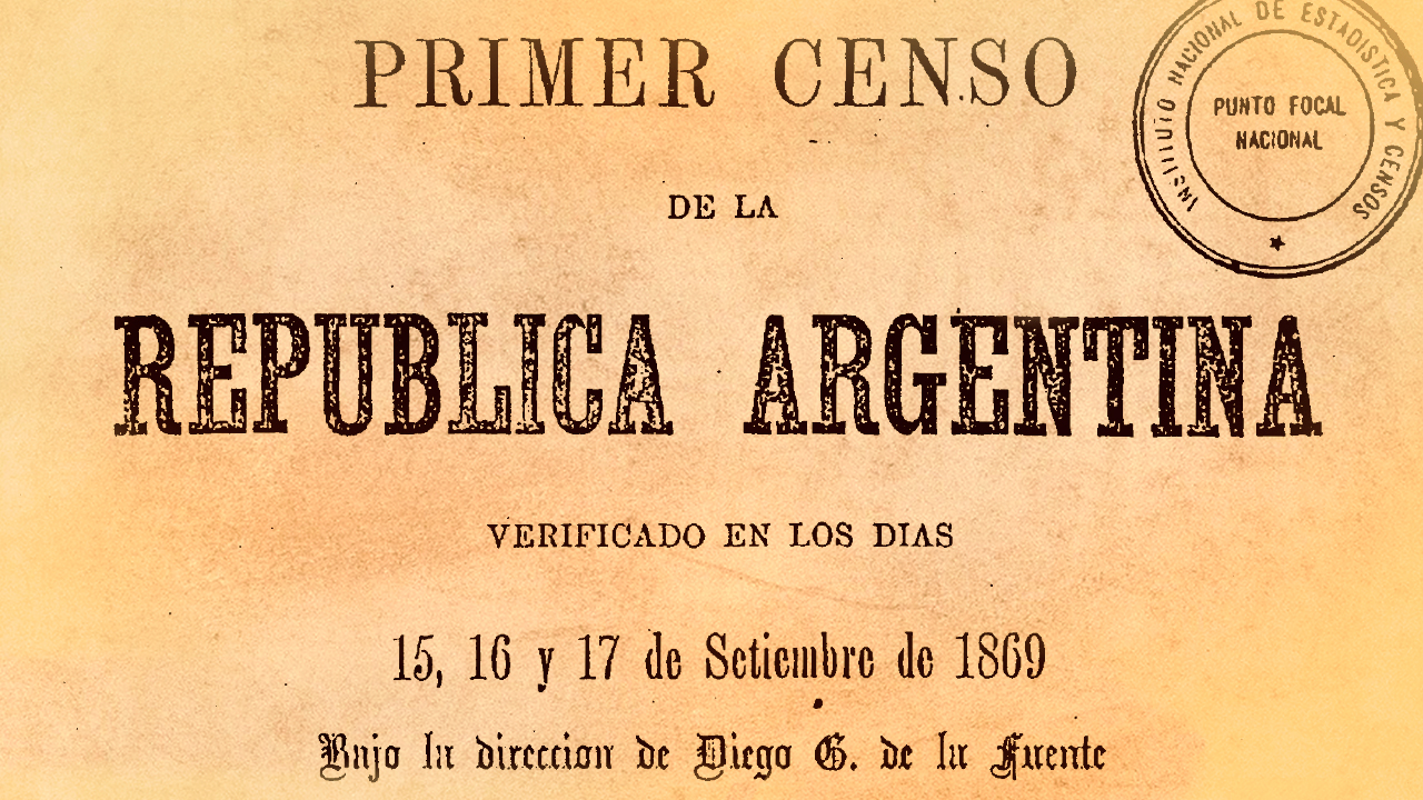 El primer censo de la población argentina