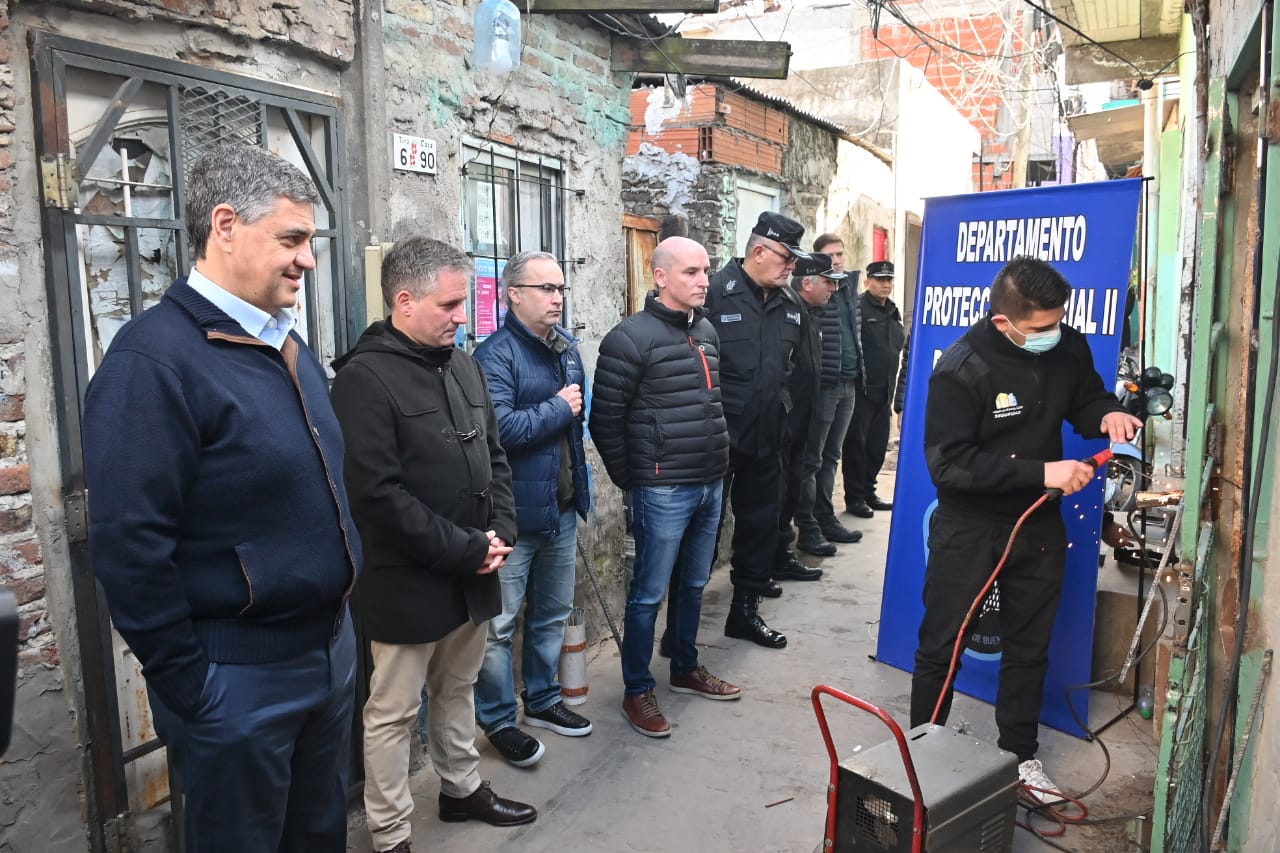 D’Alessandro y Macri cerraron en el Barrio 21-24 el búnker 54