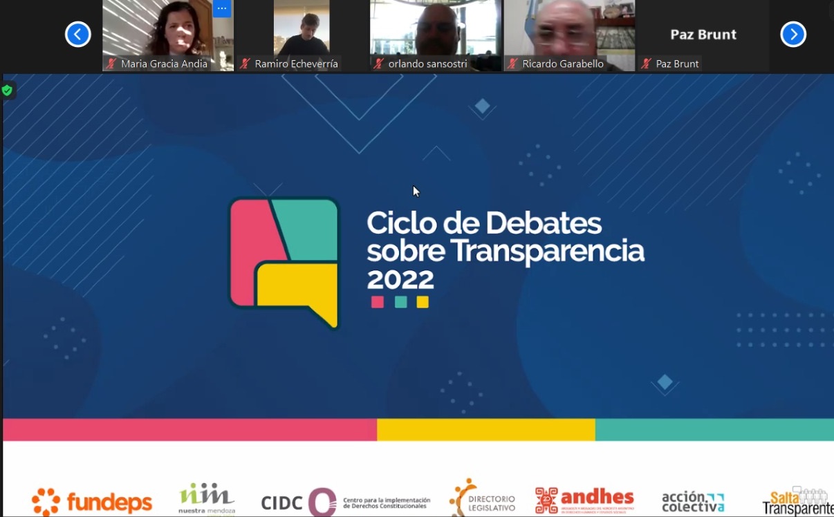 El OGDAI en el Ciclo de Debates sobre Transparencia 2022