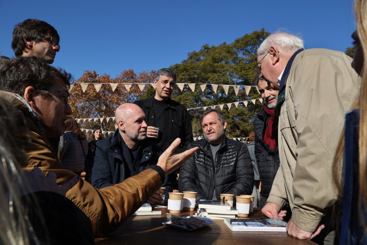 Rodríguez Larreta asistió a FECA, el Festival de Café en Plaza Seeber 