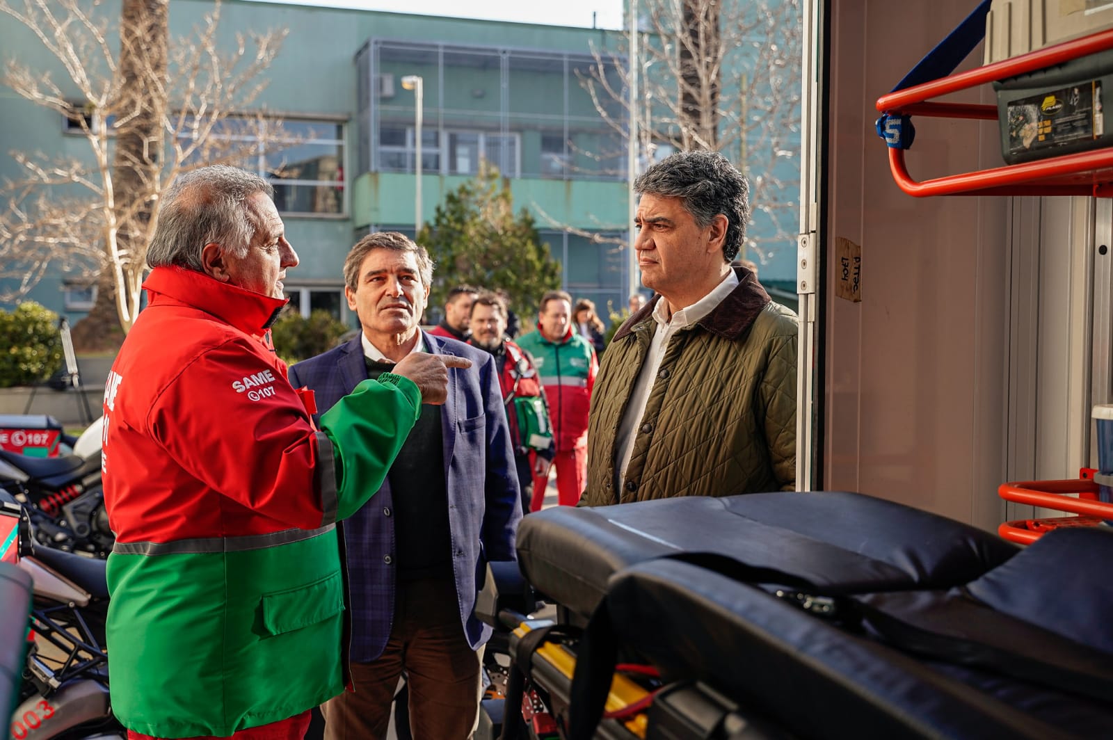 SAME Ciudad: nuevas ambulancias, motos equipadas y respuesta ante la emergencia