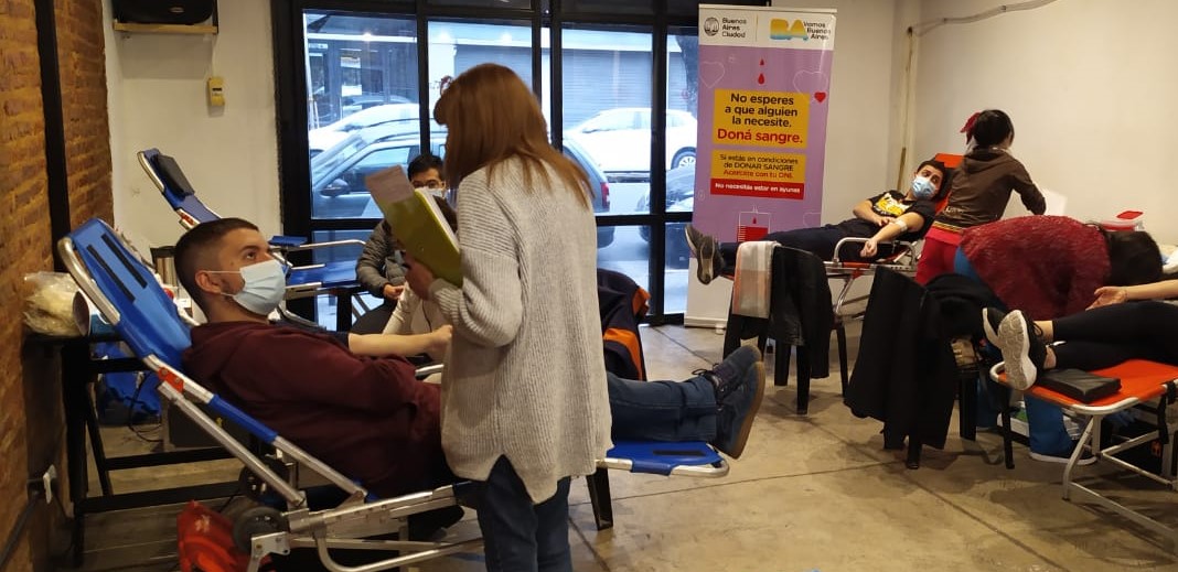 Campañas de donación voluntaria de sangre en agosto