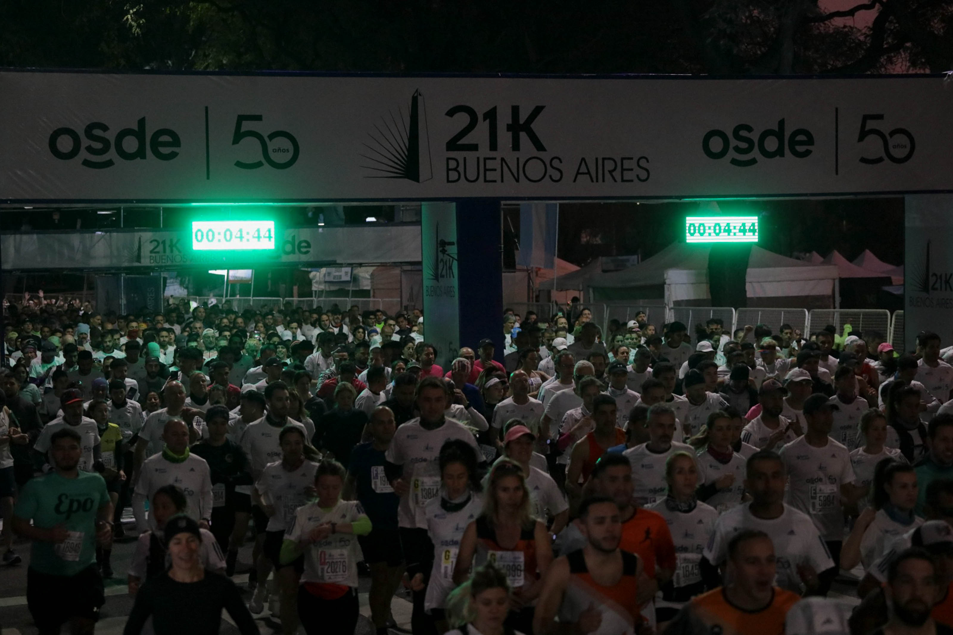 La Ciudad celebró la Media Maratón de Buenos Aires, que tuvo más de 20.000 participantes
