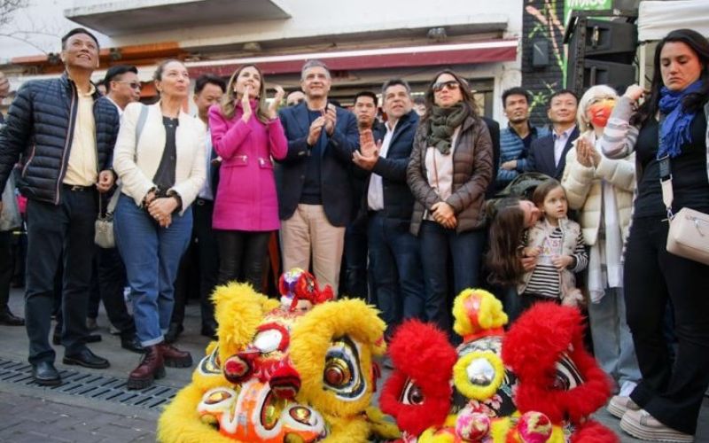 Jorge Macri participó del Festival de la Luna junto a la comunidad China