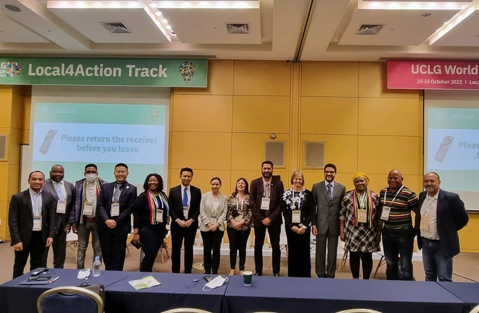Destacada intervención de la UFEURC en la sesión del Local4Action Track