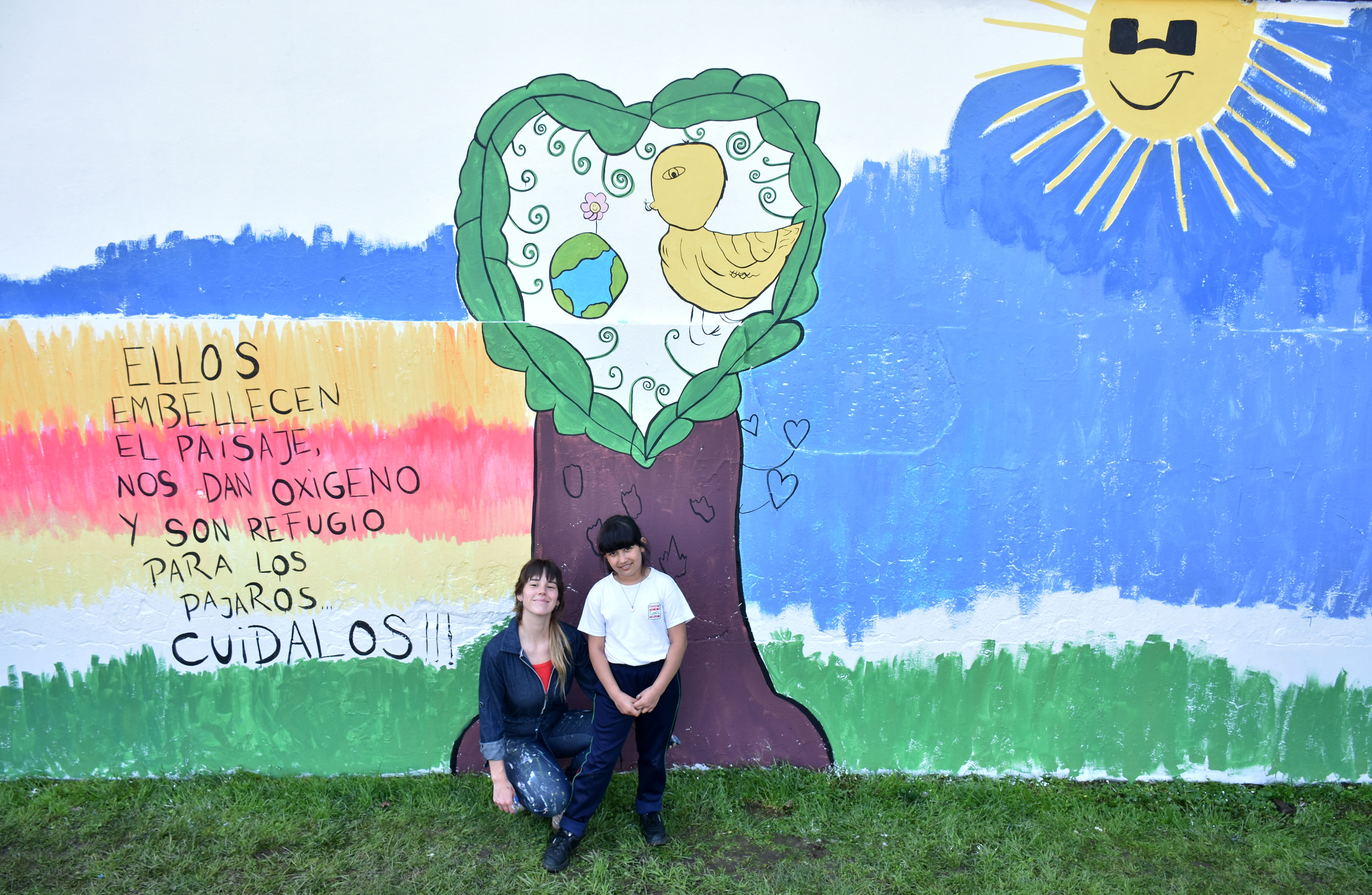 Mi árbol, un mural: el concurso para estudiantes que pone en valor el patrimonio natural a través del arte