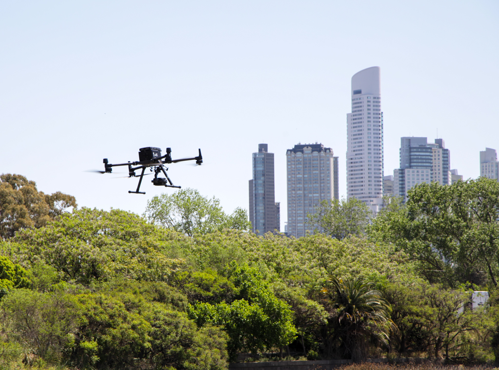 Descubriste los Vehículos aéreos no tripulados (VANT) de la Policía de la Ciudad. 