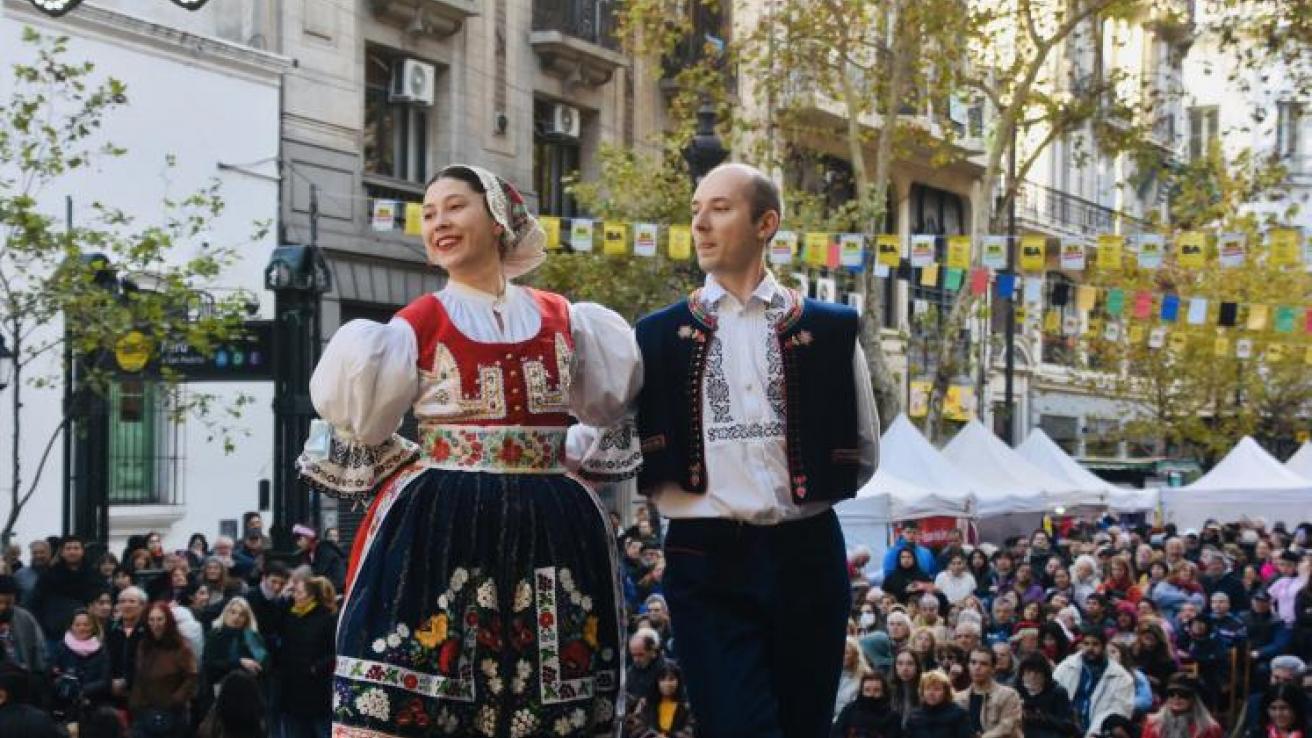BA Celebra Unión Europea: La Avenida de Mayo fue sede de los festejos del Día de Europa