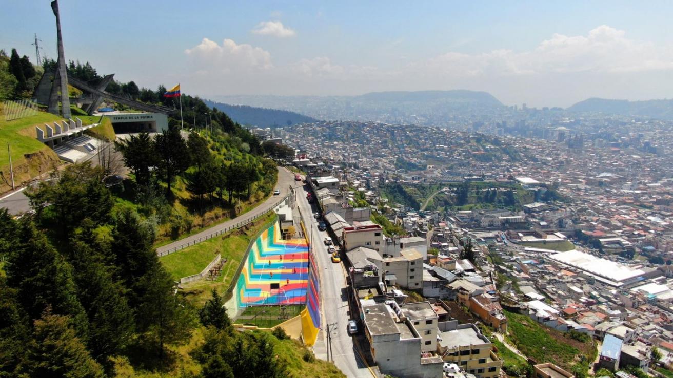 CaminARTE… ruta a la libertad. Quito (Ecuador)