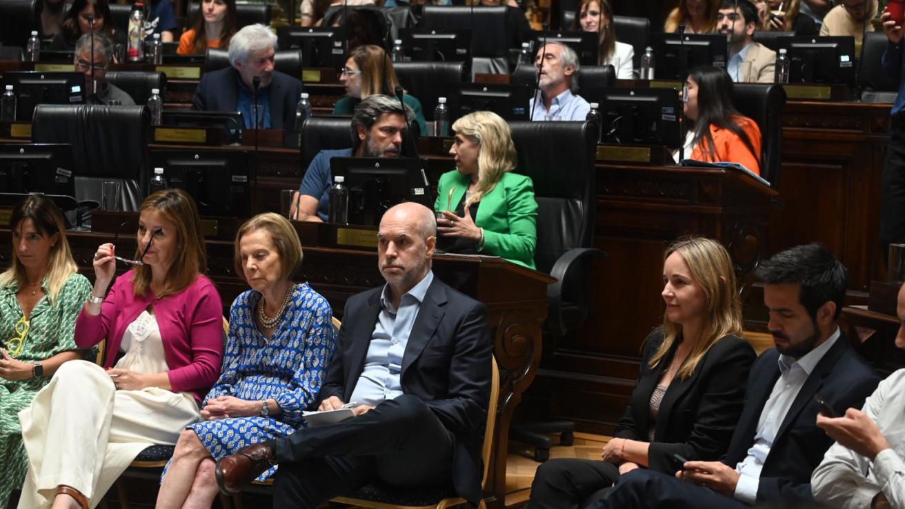 Rodríguez Larreta en la Legislatura