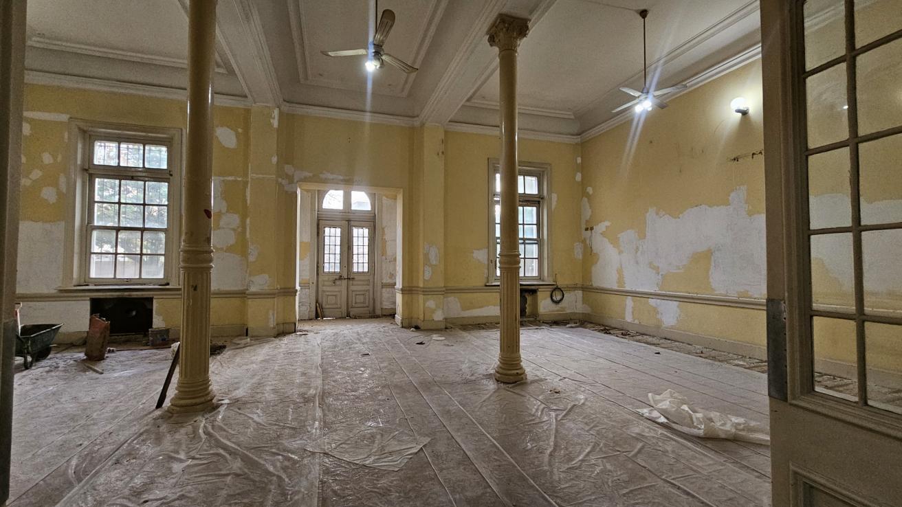 Obra de la nueva Guardia del Hospital Moyano