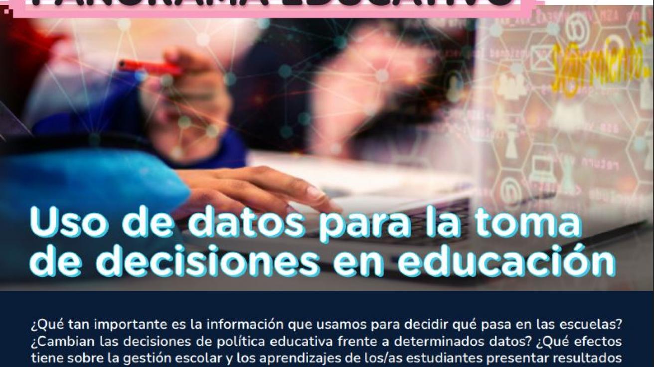 Panorama educativo - Uso de datos