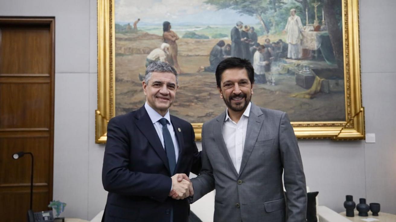 Jorge Macri encabezó una agenda de cooperación en São Paulo 