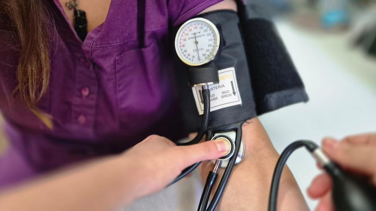 toma de presión arterial