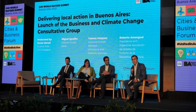 Lanzamiento del Grupo Consultivo de Empresas y Cambio Climático