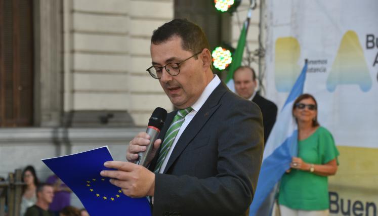 Gerard Mccoy, embajador de Irlanda en Argentina