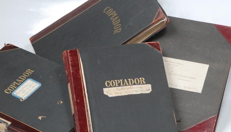Libros copiadores ENS 1 1885-1918
