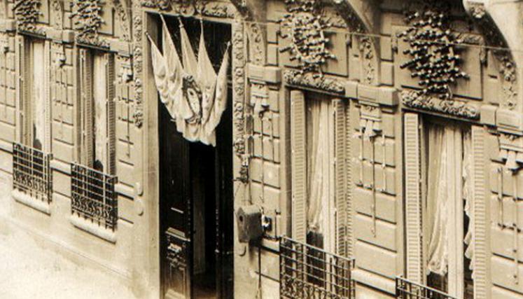 Fachada de la Casa Fernández Blanco (circa 1920)