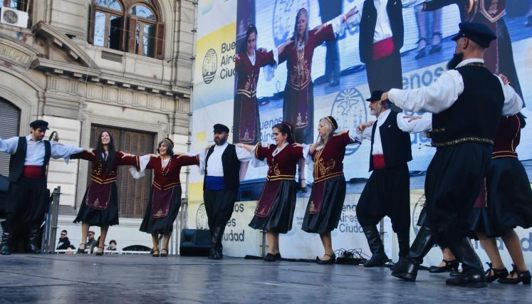 BA Celebra Unión Europea: La Avenida de Mayo fue sede de los festejos del Día de Europa