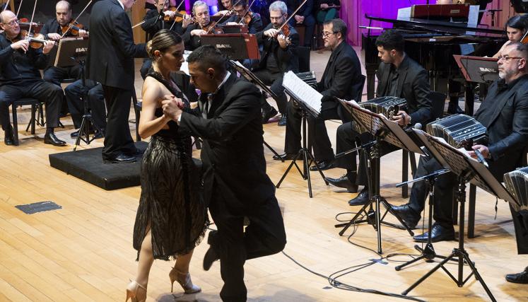 Orquesta de Tango, ganadores del certamen Hugo del Carril