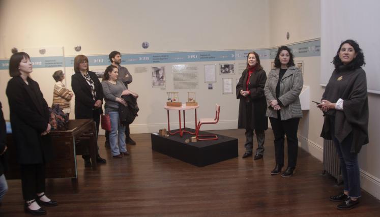 Inauguración de la Sala «Rosario Vera Peñaloza» en el Museo Bernasconi