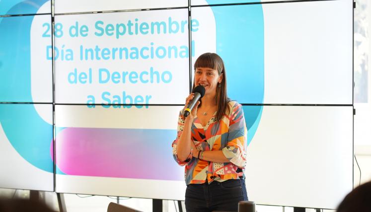 Mariana Nazar expone sobre gestión documental