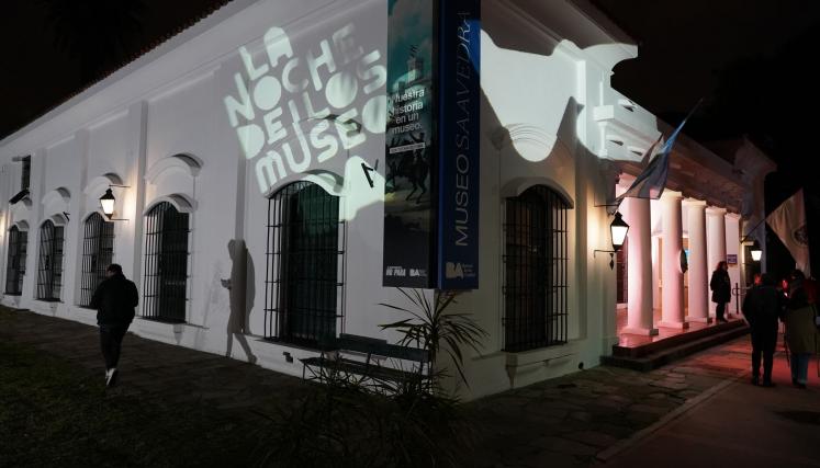 La noche de los museos en el Museo Saavedra