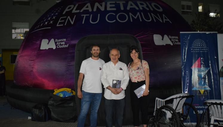 El Planetario visitó a los chicos y las chicas del Hospital de Niños «Pedro de Elizalde»