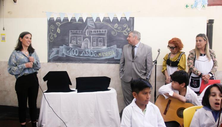 La Escuela N.° 4 D.E. 14 «Juan Antonio Lavalleja» festejó sus 100 años