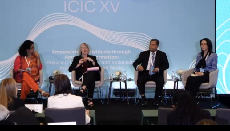 Panel de Empoderando a Grupos en Situación de Vulnerabilidad en ICIC