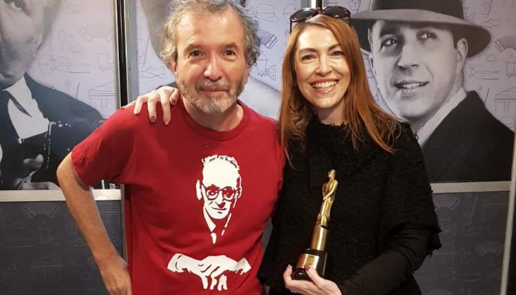 Luis Tarantino y Paula Sterczek pioneros FM