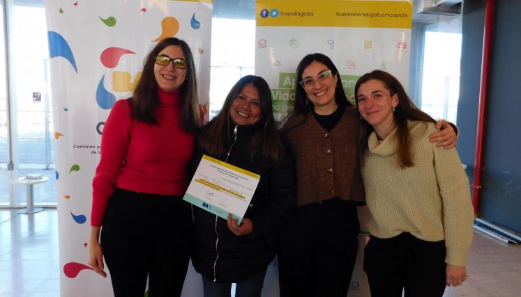 Imagen con el equipo del Programa de Apoyo para 