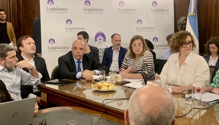 Defensa del presupuesto 2025 en Legislatura Porteña