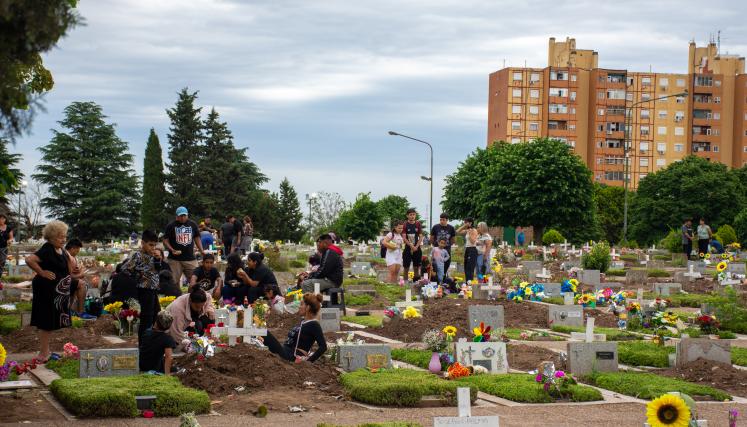 celebración por el día de los muertos