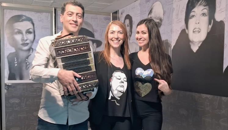 Vanina Tagini y Gabriel Merlino en Conexión de Tango