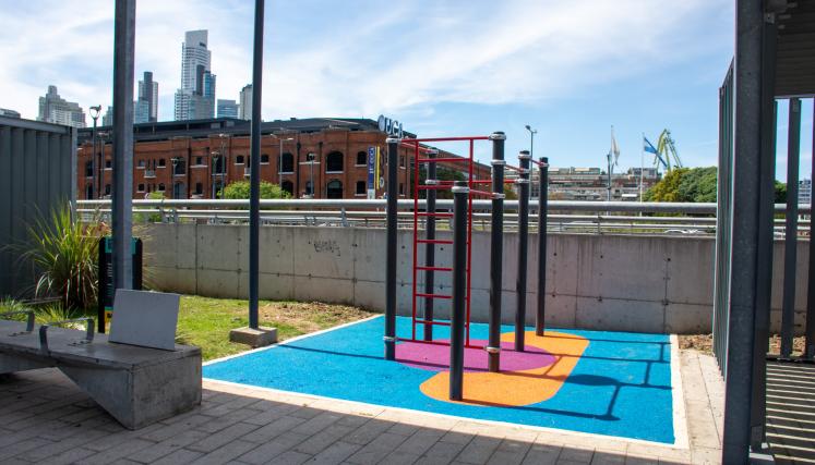 Calistenia en Paseo del Bajo