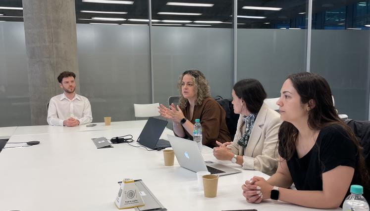 Mercedes Luquin, Delfina Maglier y Denise Sanviti