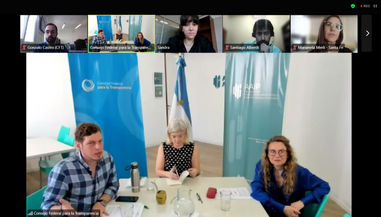 Reunión de Comisión de Gobernanza de Datos y Protección de la Privacidad - Consejo Federal para la Transparencia