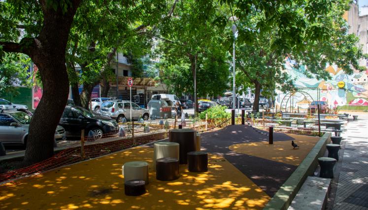 Plazoleta José Bonifacio y Del Barco Centenera