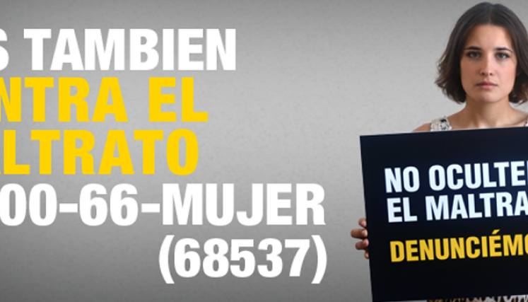 La Campaña "No ocultemos el maltrato" busca generar conciencia e impulsar la denuncia de situaciones de violencia hacia la mujer a través del número de denuncias del GCBA 0-800-66MUJER(68537). 