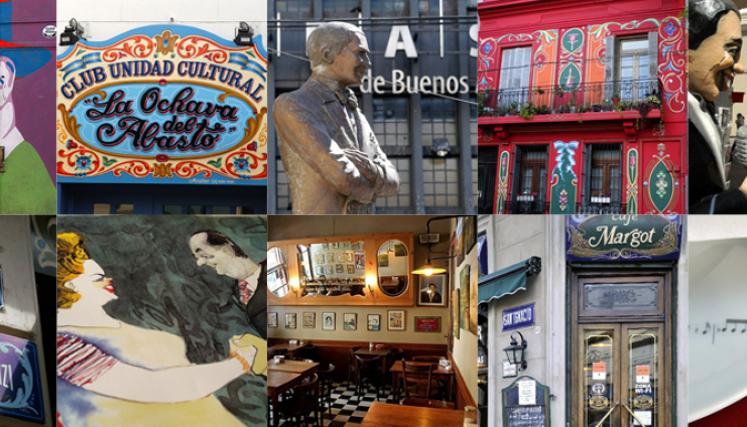 Abasto y Boedo, dos lugares tangueros de Buenos Aires. Imagen: web GCBA/archivo GCBA.