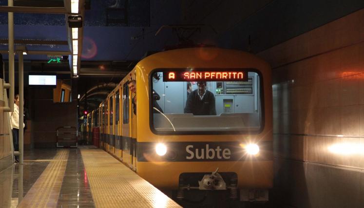 El jefe de Gobierno de la Ciudad de Buenos Aires, Mauricio Macri, inauguró las estaciones San Jose de Flores y San Pedrito de la Línea A de Subterráneos. Foto: Nahuel Padrevecchi-gv/GCBA.