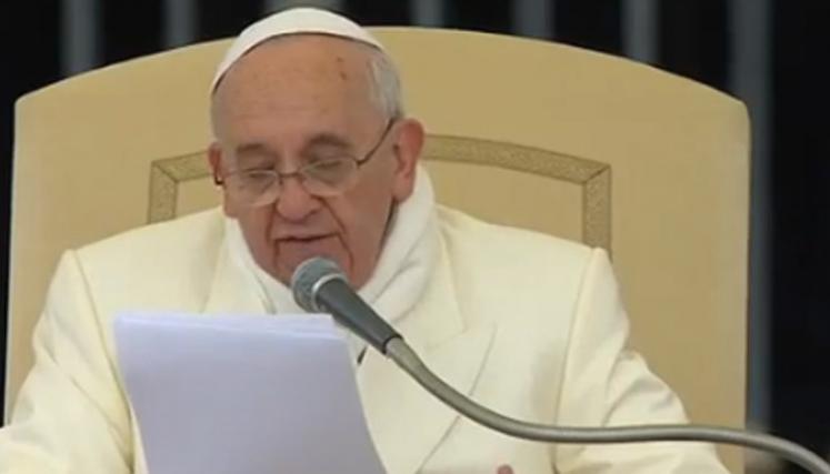 El Papa y su mensaje a los fieles. Foto: Captura de TV News.va Español.