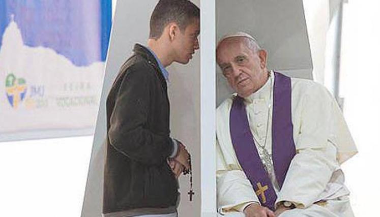 Francisco se refirió a las dificultades que, con frecuencia, encuentra la confesión. Foto: Newsva.Español 