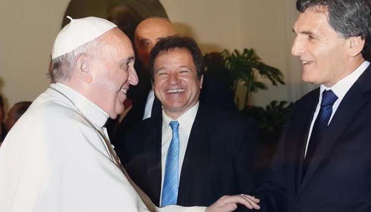 El Papa recibió en el Vaticano a Claudio Avruj, Director de Relaciones Institucionales en la Secretaría General del Gobierno de la Ciudad.