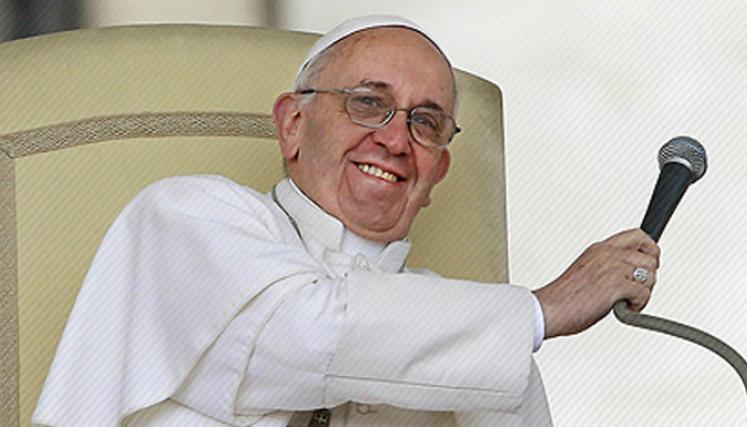 El Papa y un nuevo gesto a imitar. Foto: News.va Español